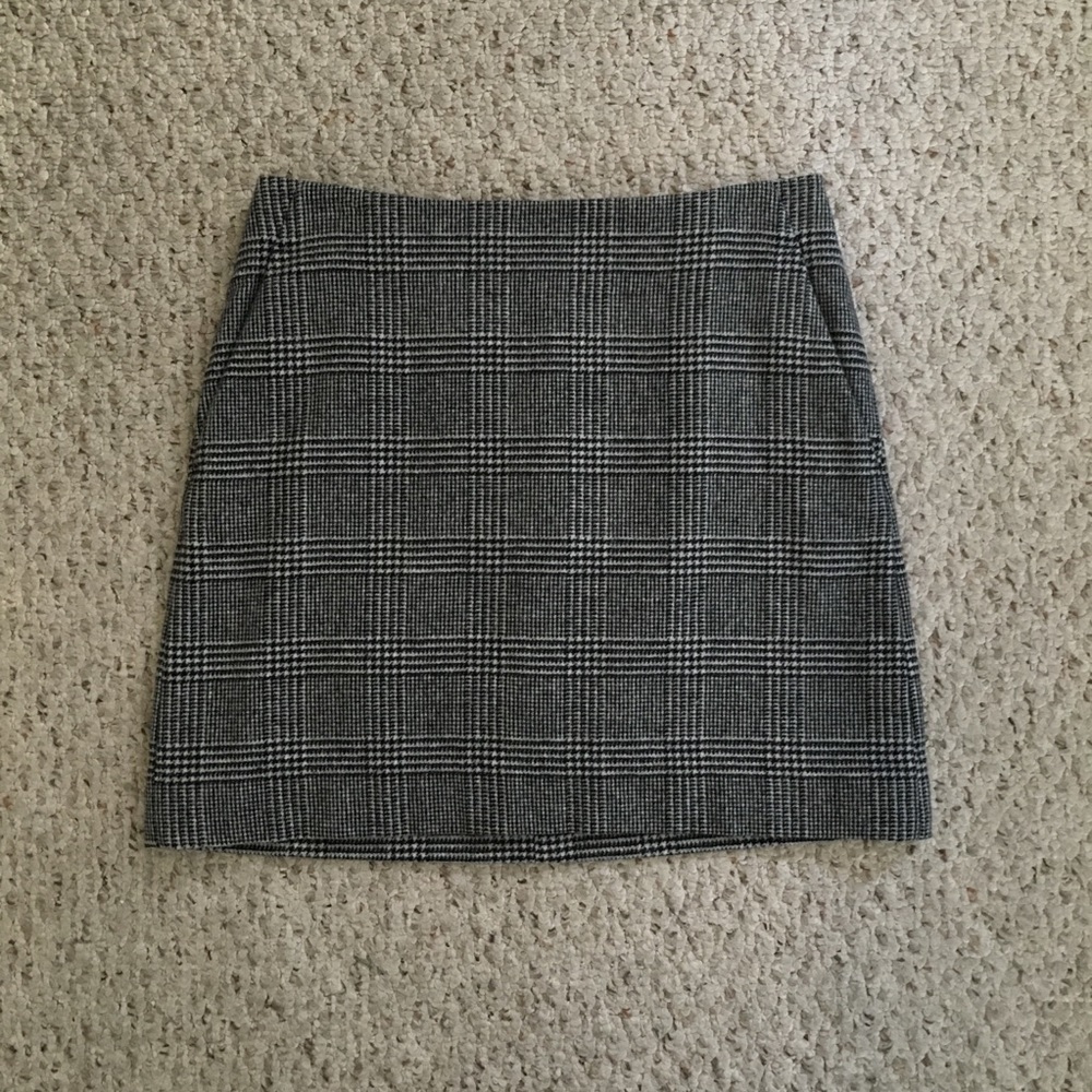 Everlane Wool Mini Skirt